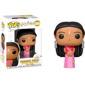 Funko Pop! Movies: Harry Potter - Parvati Patil (Yule),Multicolor,3.75 inches